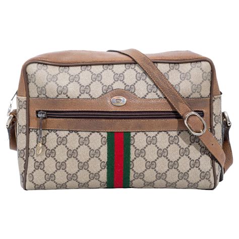 gucci gg supreme camera bag|Gucci ophidia clear bag.